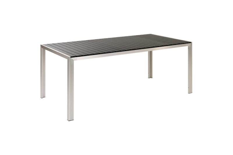 Matsalsset Nardo Svart/Silver - Svart/Silver - Utemöbler - Utegrupp - Matgrupp utomhus