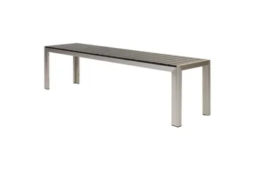 Matsalsset Nardo Svart/Silver - Svart/Silver - Utemöbler - Utegrupp - Matgrupp utomhus