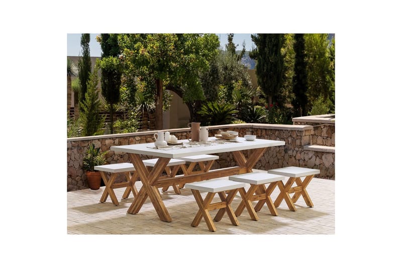 Matsalsset Olbia 6-Sits - 6-Sits - Utemöbler - Utegrupp - Matgrupp utomhus