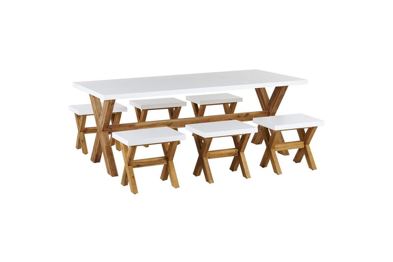 Matsalsset Olbia 6-Sits - 6-Sits - Utemöbler - Utegrupp - Matgrupp utomhus
