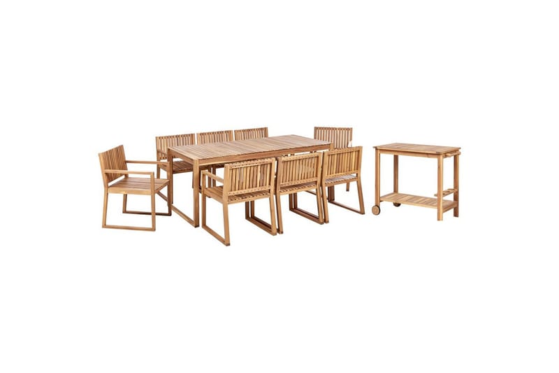 Matsalsset Sassari II med vagn 8-Sits, 8-Sits