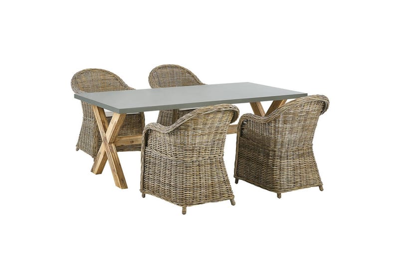 Matsalsset Susua/Olbia 4-Sits - 4-Sits - Utemöbler - Utegrupp - Matgrupp utomhus