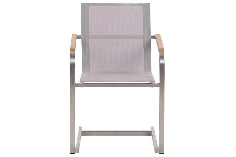 Matsalsset Valcanetto/Cosoleto Vit/Beige/Silver, 8-Sits - Vit/Beige/Silver, 8-Sits - Utemöbler - Utegrupp - Matgrupp utomhus
