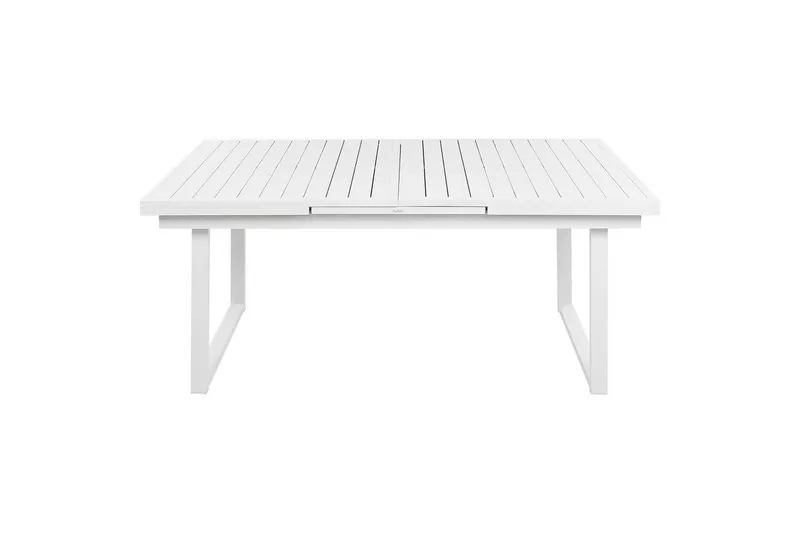 Matsalsset Valcanetto/Grosseto Vit/Grå/Silver, 6-Sits - Vit/Grå/Silver, 6-Sits - Utemöbler - Utegrupp - Matgrupp utomhus