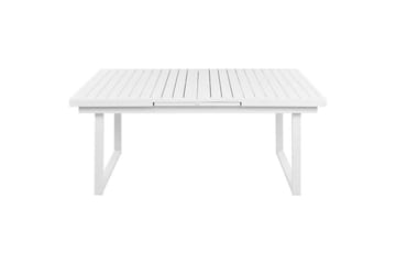 Matsalsset Valcanetto/Grosseto Vit/Grå/Silver, 6-Sits - Vit/Grå/Silver/6-Sits - Utemöbler - Utegrupp - Matgrupp utomhus