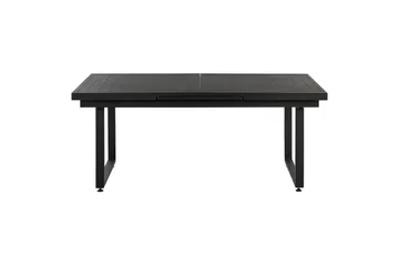 Matsalsset Valcanetto/Taviano Svart/grått/ljust trä, 8-Sits - Svart/grått/ljust trä, 8-Sits - Utemöbler - Utegrupp - Matgrupp utomhus