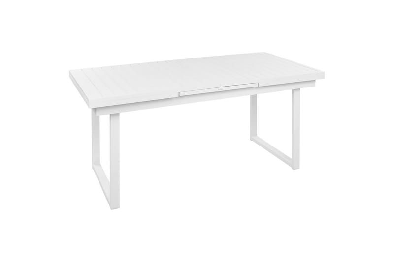 Matsalsset Valcanetto/Taviano Vit/ljust trä, 6-Sits - Vit/ljust trä, 6-Sits - Utemöbler - Utegrupp - Matgrupp utomhus