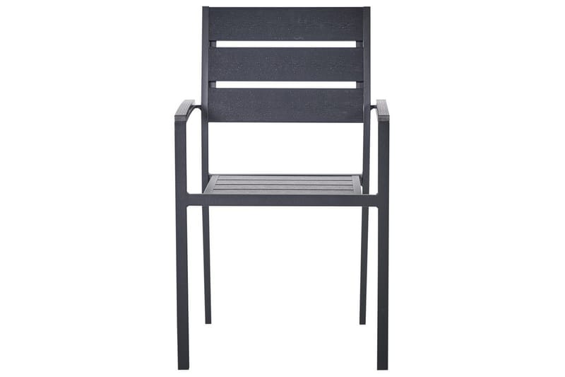 Matsalsset Vernio Svart - Svart - Utemöbler - Utegrupp - Matgrupp utomhus