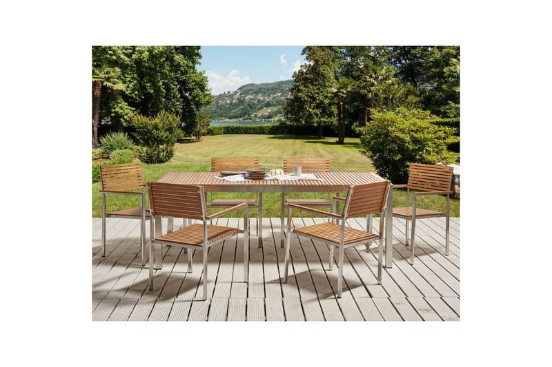 Matsalsset Viareggio - Utemöbler - Utegrupp - Matgrupp utomhus
