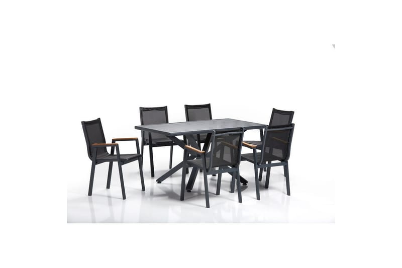 Narellan Matgrupp Utomhus - Grå - Utemöbler - Utegrupp - Matgrupp utomhus