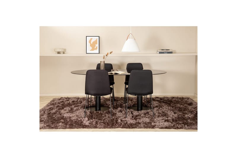 Oval Dining Set Pillan, Muce - Utemöbler - Utegrupp - Matgrupp utomhus