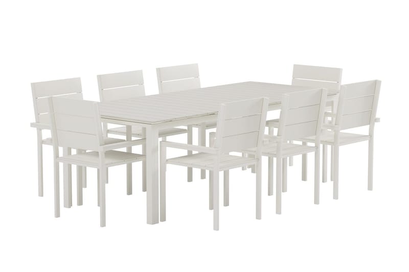 Rektangulärt matbord Levels 229 cm Utomhus med 8 Matstol Levels - Utemöbler - Utegrupp - Matgrupp utomhus