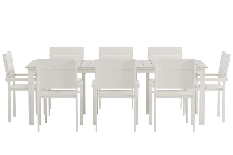 Rektangulärt matbord Levels 229 cm Utomhus med 8 Matstol Levels - Utemöbler - Utegrupp - Matgrupp utomhus