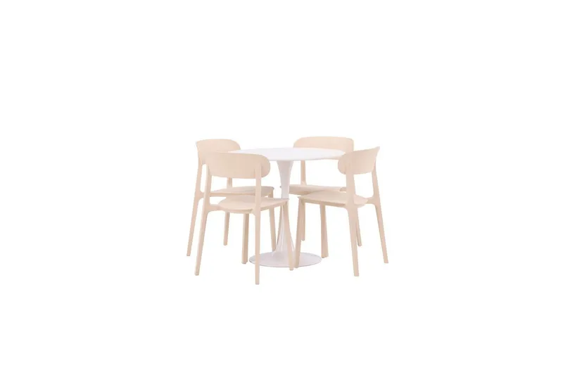 Round Dining Set Hamden, Åstol, undefined