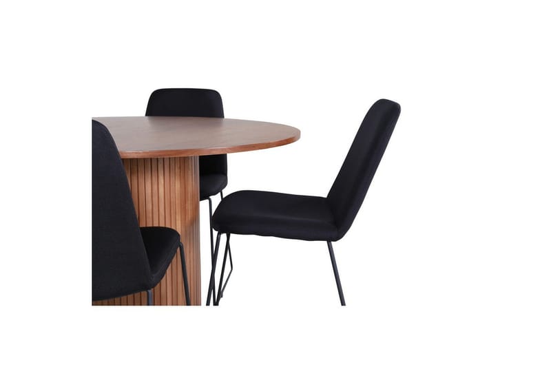 Rund Matgrupp Bianca, Muce - 100x75 - Utemöbler - Utegrupp - Matgrupp utomhus