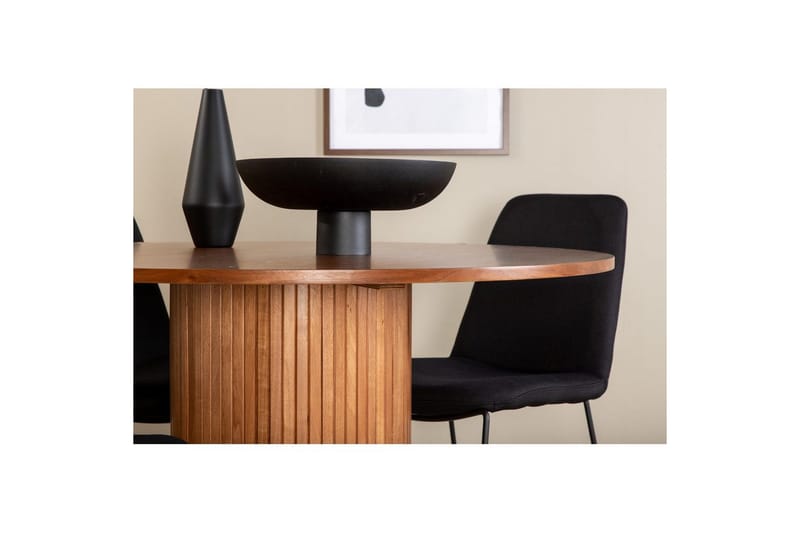 Rund Matgrupp Bianca, Muce - 100x75 - Utemöbler - Utegrupp - Matgrupp utomhus