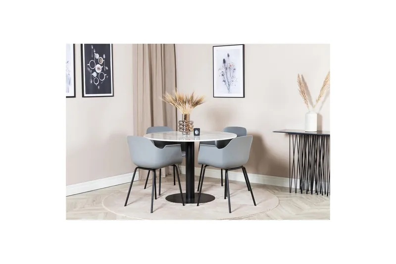 Rund Matgrupp Estelle, Comfort - Utemöbler - Utegrupp - Matgrupp utomhus