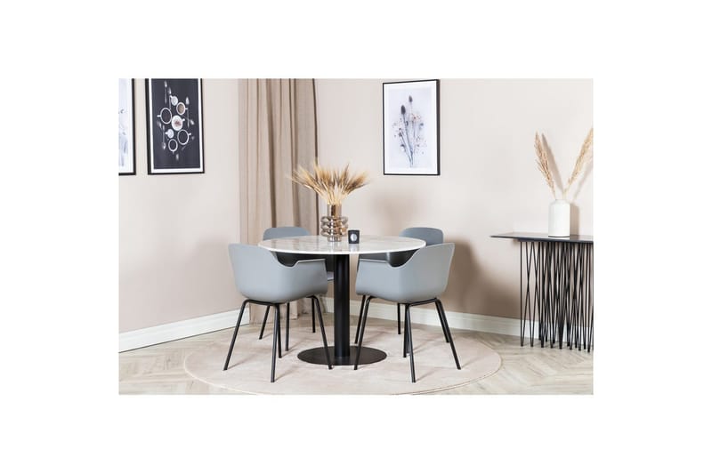 Rund Matgrupp Estelle, Comfort - Utemöbler - Utegrupp - Matgrupp utomhus