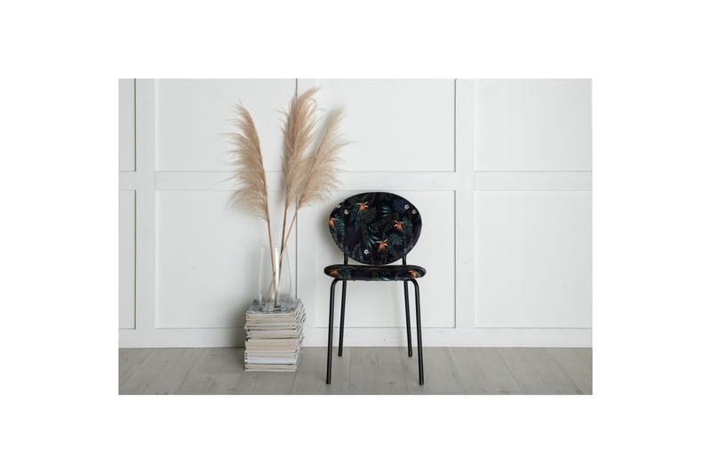 Rund Matgrupp Estelle Svart, Vault - Grön - Utemöbler - Utegrupp - Matgrupp utomhus