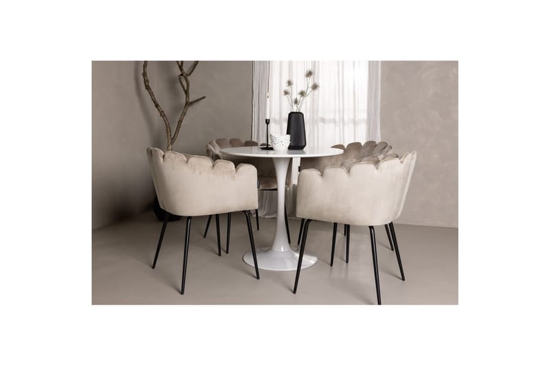 Rund Matgrupp Hamden, Limhamn - Utemöbler - Utegrupp - Matgrupp utomhus