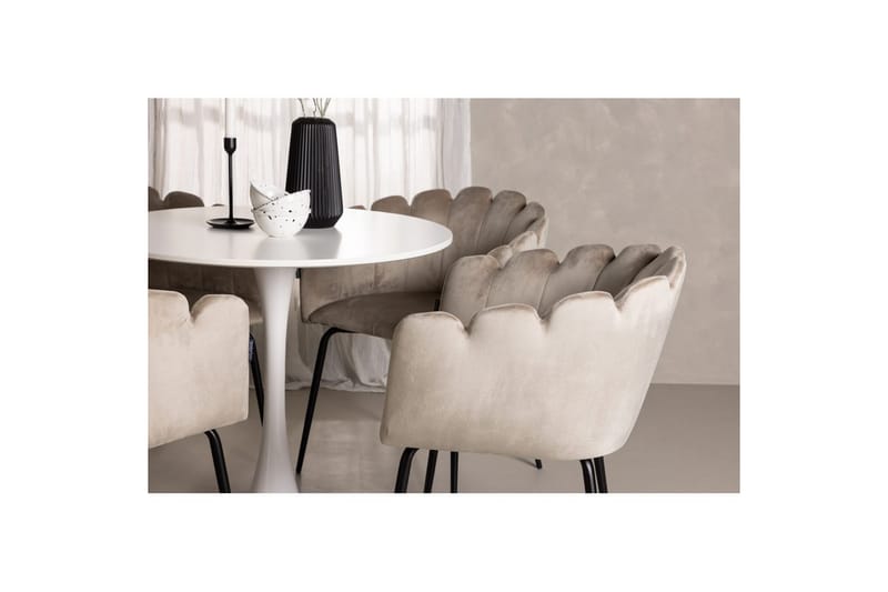 Rund Matgrupp Hamden, Limhamn - Utemöbler - Utegrupp - Matgrupp utomhus