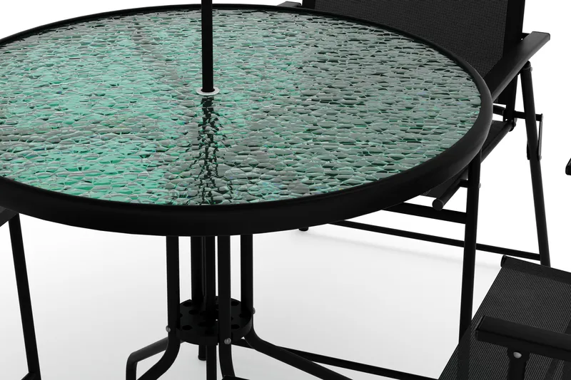 Samra Matgrupp Utomhus 4-sits - Svart - Utemöbler - Utegrupp - Matgrupp utomhus