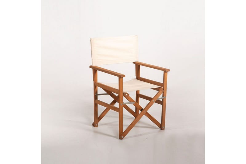 Trädgårdsbord & stolar (5 delar) Rathore Kräm - Cremevit - Utemöbler - Utegrupp - Matgrupp utomhus