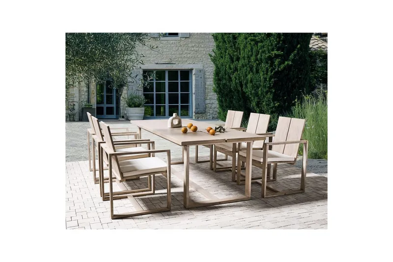 Trädgårdsgrupp Azzanello set om 6 - Utemöbler - Utegrupp - Matgrupp utomhus