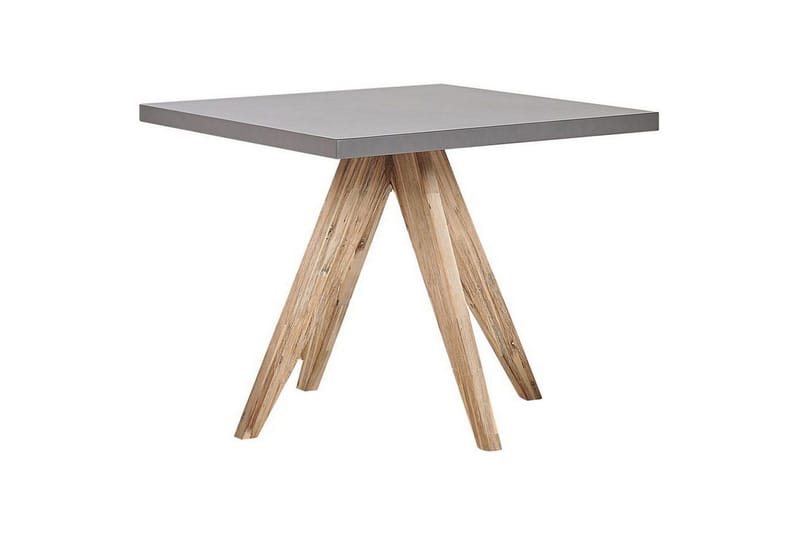 Trädgårdsmöbelset Olbia med fyrkantigt betongbord - Utemöbler - Utegrupp - Matgrupp utomhus