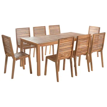 Trädgårdsmatgrupp 8-sits Ombriano - Utemöbler - Utegrupp - Matgrupp utomhus
