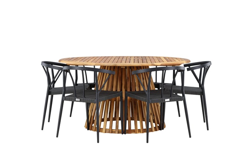 Tucumán Matgrupp Utomhus + 6 Utestolar, Natur