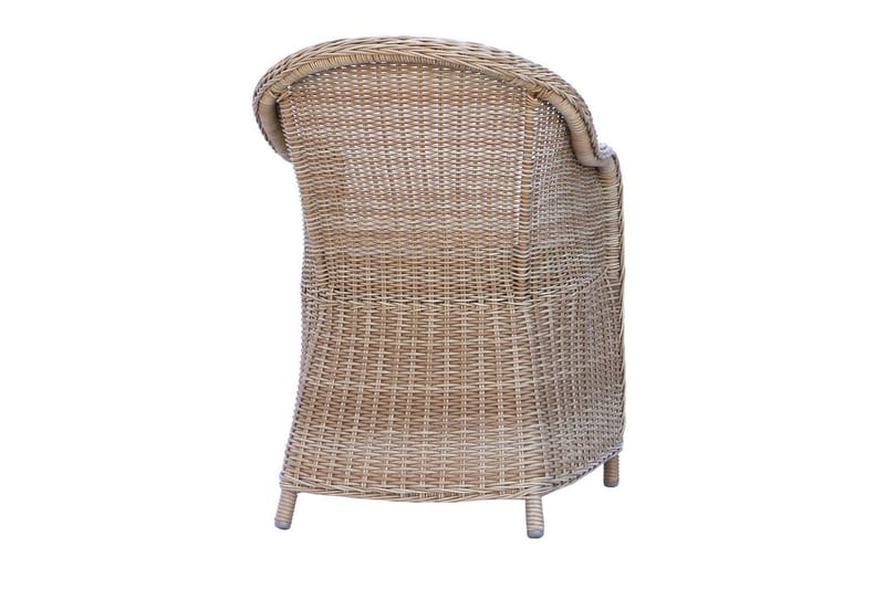 Utomhusmöbelgrupp 150 cm Bord & 4 Belize naturell stolar Grå - Grå - Utemöbler - Utegrupp - Matgrupp utomhus