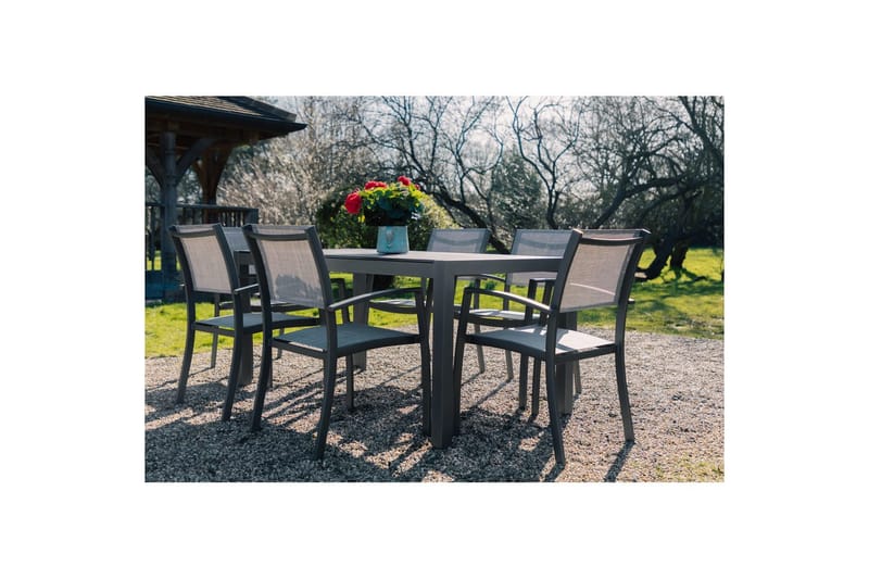 Utomhusmöbelgrupp Lifestyle Garden Solana 163 cm 6 carverstolar - 6 carverstolar - Utemöbler - Utegrupp - Matgrupp utomhus