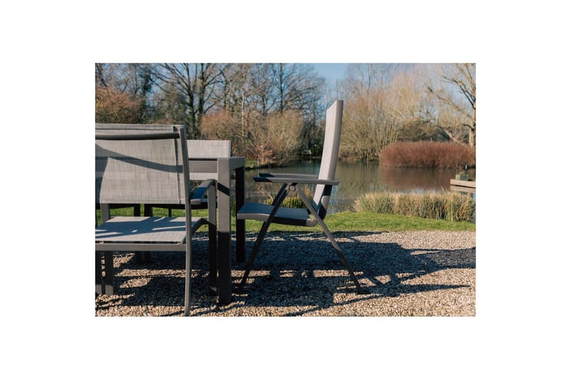 Utomhusmöbelgrupp Lifestyle Garden Solana 201 cm 6 carverstolar + 2 pos. fotölj - 6 carverstolar + 2 pos. fotölj - Utemöbler - Utegrupp - Matgrupp utomhus