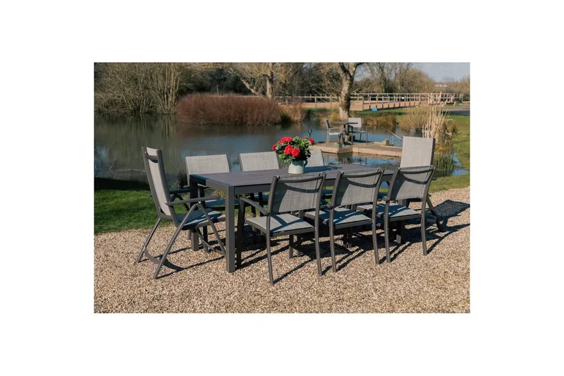 Utomhusmöbelgrupp Lifestyle Garden Solana 201 cm 6 carverstolar - 6 carverstolar - Utemöbler - Utegrupp - Matgrupp utomhus