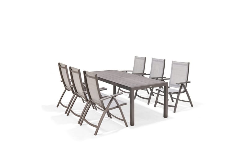 Utomhusmöbelgrupp Lifestyle Garden Solana 201 cm 6 pos. fotölj, 6 pos. fotölj