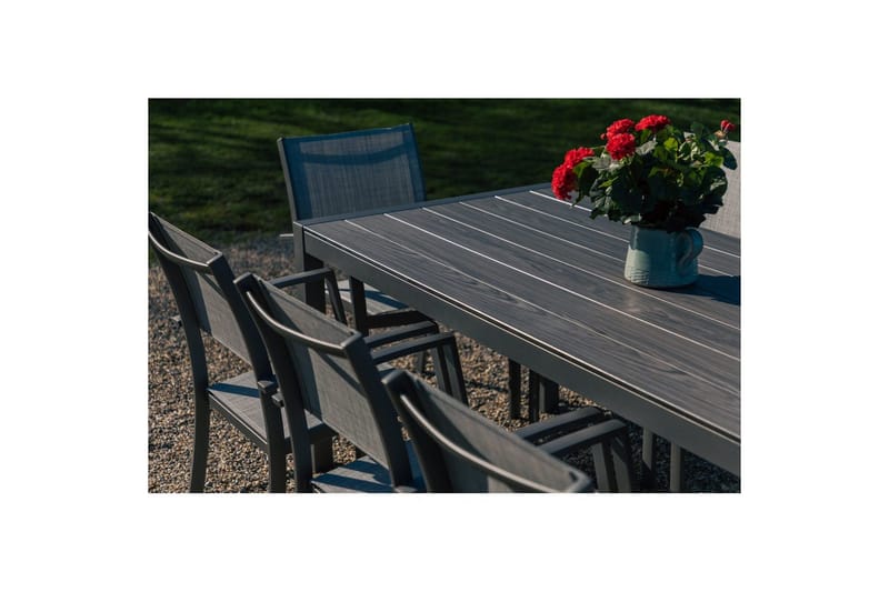 Utomhusmöbelgrupp Lifestyle Garden Solana 201 cm 8 carverstolar - 8 carverstolar - Utemöbler - Utegrupp - Matgrupp utomhus
