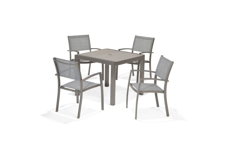 Utomhusmöbelgrupp Lifestyle Garden Solana 88 cm 4 carverstolar, 4 carverstolar