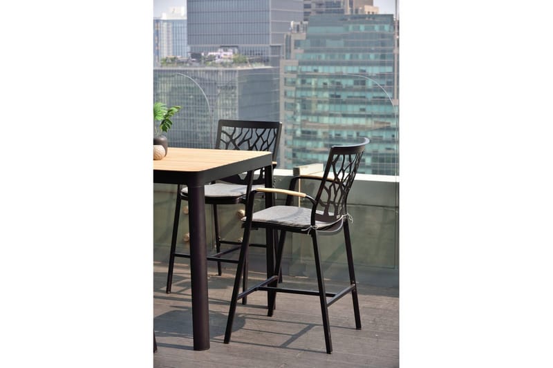 Utomhusmöbelgrupp Lifestyle Garden Portals bar bord 95 & 4 bar stol - Utemöbler - Utegrupp - Matgrupp utomhus