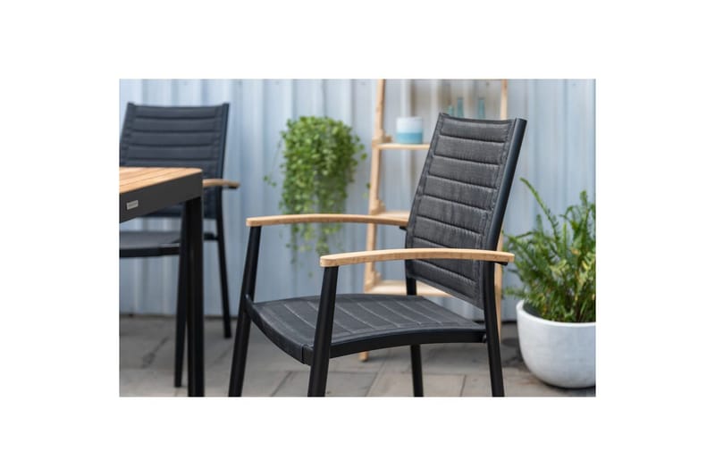 Utomhusmöbelgrupp Lifestyle Garden Portals 161 cm 4 lite carverstolar - 4 lite carverstolar - Utemöbler - Utegrupp - Matgrupp utomhus