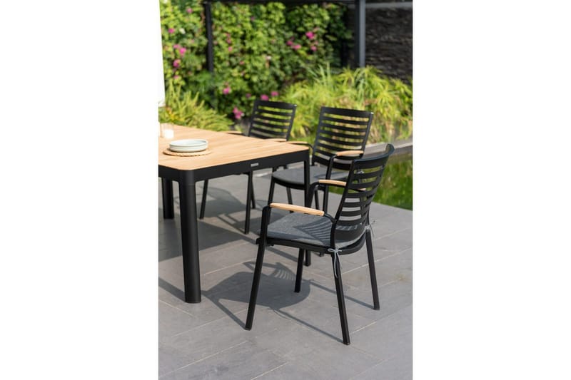 Utomhusmöbelgrupp Lifestyle Garden Portals 161 cm 6 carverstolar - 6 carverstolar - Utemöbler - Utegrupp - Matgrupp utomhus