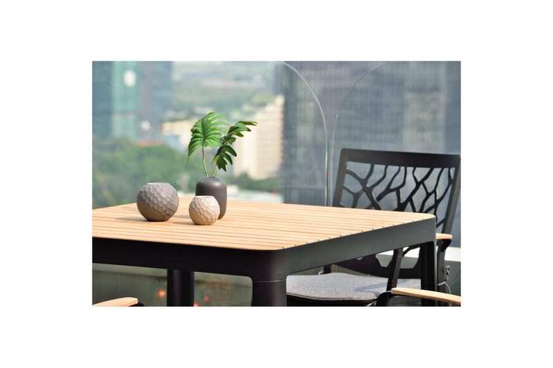 Utomhusmöbelgrupp Lifestyle Garden Portals bar bord 95 & 4 bar stol - Utemöbler - Utegrupp - Matgrupp utomhus