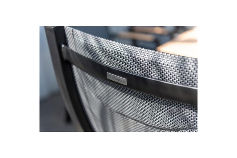 Utomhusmöbelgrupp Lifestyle Garden Panama 200 cm 6 stapelbarfotölj + 2 pos. fotölj - 6 stapelbarfotölj + 2 pos. fotölj - Utemöbler - Utegrupp - Matgrupp utomhus