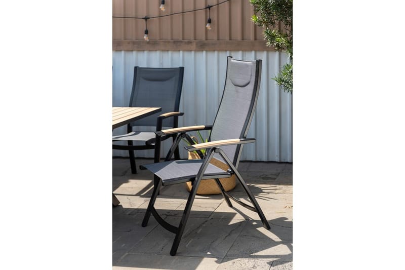 Utomhusmöbelgrupp Lifestyle Garden Panama 200 cm 6 stapelbarfotölj + 2 pos. fotölj - 6 stapelbarfotölj + 2 pos. fotölj - Utemöbler - Utegrupp - Matgrupp utomhus