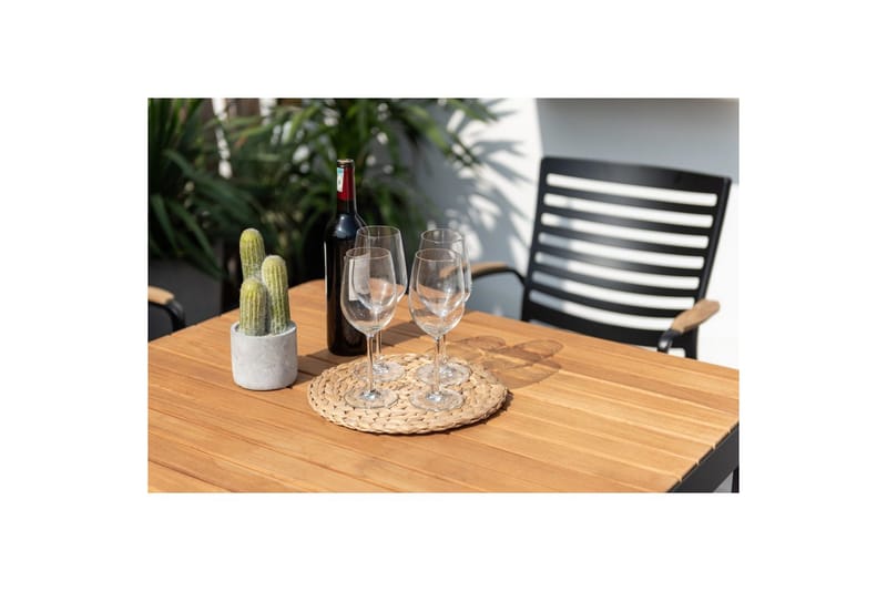 Utomhusmöbelgrupp Lifestyle Garden Portals 95 cm 4 carverstolar - 4 carverstolar - Utemöbler - Utegrupp - Matgrupp utomhus