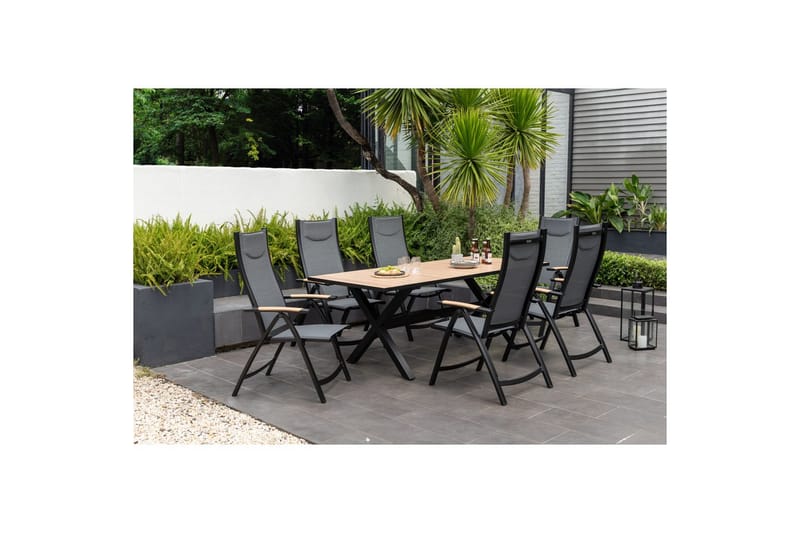 Utomhusmöbelgrupp Lifestyle Garden Panama 200 cm 6 pos. fotölj - 6 pos. fotölj - Utemöbler - Utegrupp - Matgrupp utomhus