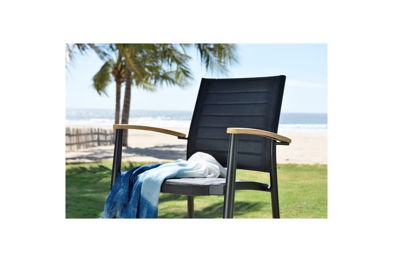 Utomhusmöbelgrupp Lifestyle Garden Portals 209 cm 6 lite carverstolar - 6 lite carverstolar - Utemöbler - Utegrupp - Matgrupp utomhus