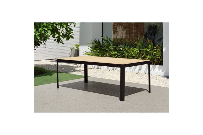 Utomhusmöbelgrupp Lifestyle Garden Portals 209 cm 5 trädskärarstolar + bänk - 5 trädskärarstolar + bänk - Utemöbler - Utegrupp - Matgrupp utomhus
