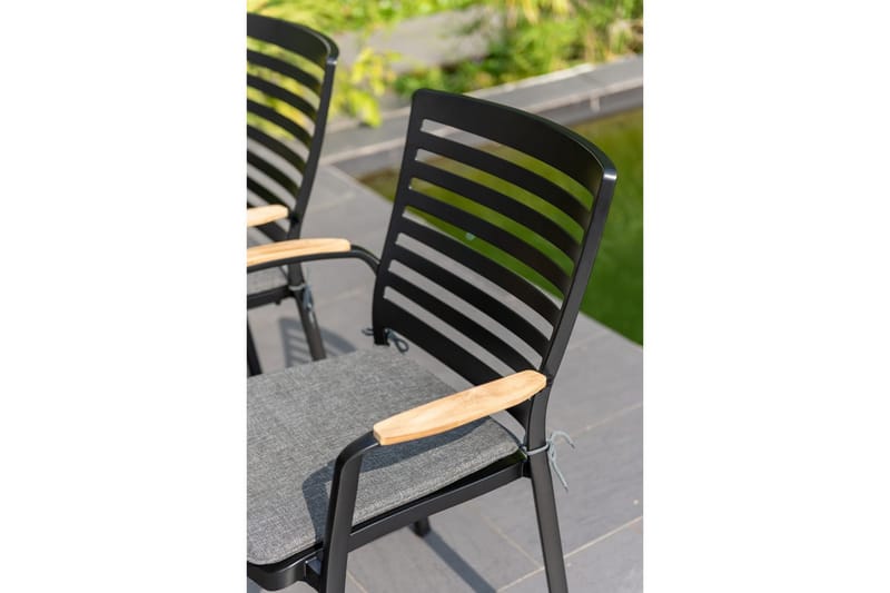 Utomhusmöbelgrupp Lifestyle Garden Portals 95 cm 4 carverstolar - 4 carverstolar - Utemöbler - Utegrupp - Matgrupp utomhus