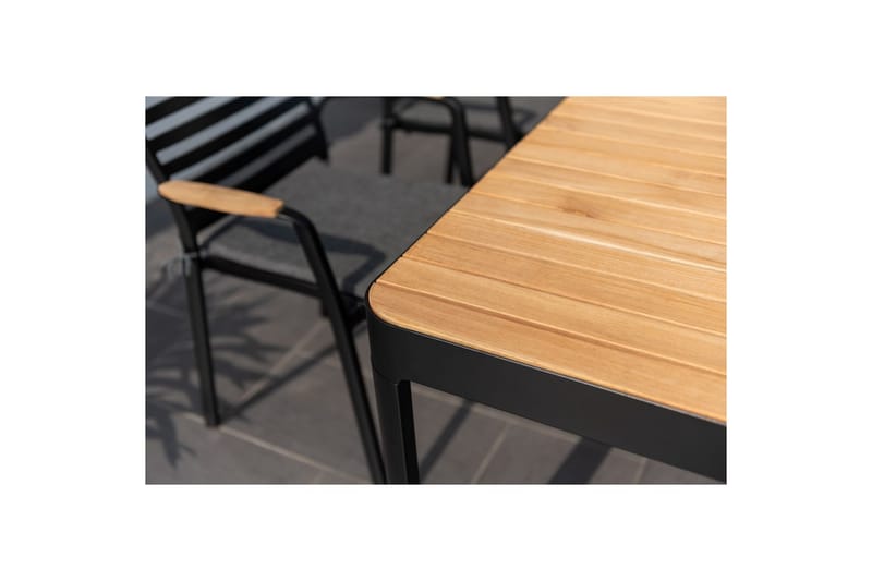 Utomhusmöbelgrupp Lifestyle Garden Portals 161 cm 4 carverstolar - 4 carverstolar - Utemöbler - Utegrupp - Matgrupp utomhus